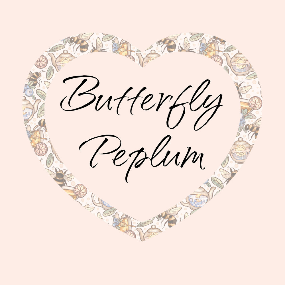 Butterfly Peplum