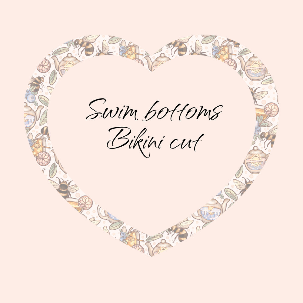 Swim Bottoms Bikini Cut